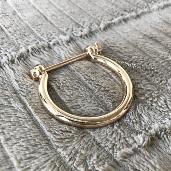 Zara gold cuff bracelet bangle - Picture 1 of 5